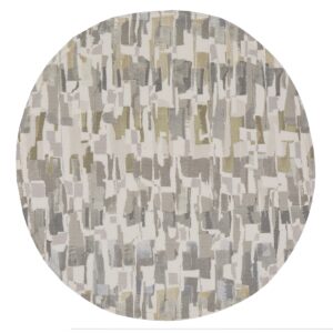 Britto Moonstone Grey Print Charger-Center Round Placemat (Final Sale)
