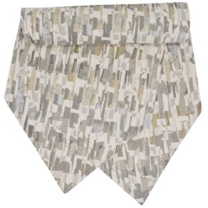 Britto Moonstone Grey Print 54 inch Table Runner (Final Sale)