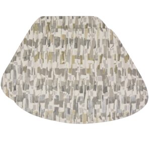Britto Moonstone Grey Print Wedge-Shaped Placemats - Set of Two (Final Sale)