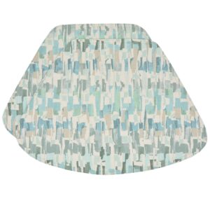 Britto Turquoise Blue Print Wedge-Shaped Placemat (Final Sale)