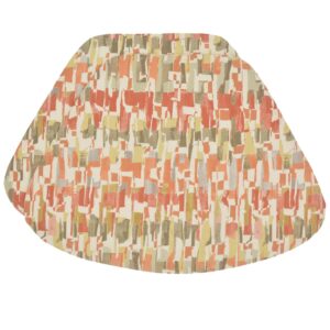 Britto Garden Party Orange Print Wedge-Shaped Placemat (Final Sale)