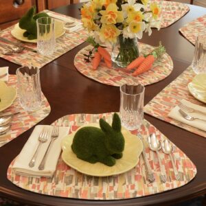 Britto Garden Party Orange Print Collection