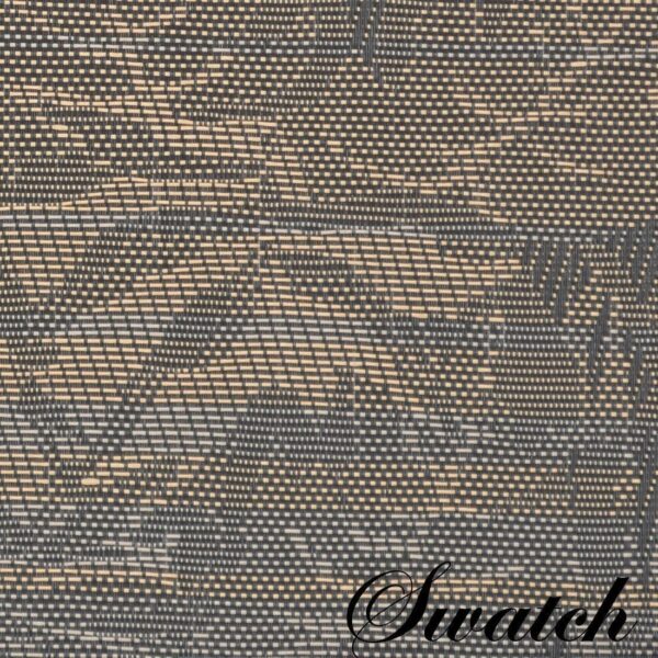 Sweet Pea Linens - Mocha Brown Leaf Wipe Clean Charger-Center Round Placemat (SKU#: R-1015-F27) - Swatch
