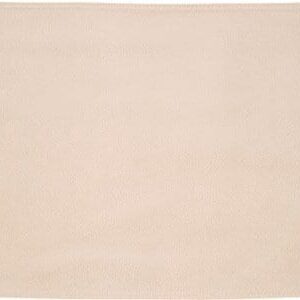 Sweet Pea Linens - Golden Yellow Tan Leather Look Rectangle Placemats - Set of Two (SKU#: RS2-1002-G2) - Main Product Image