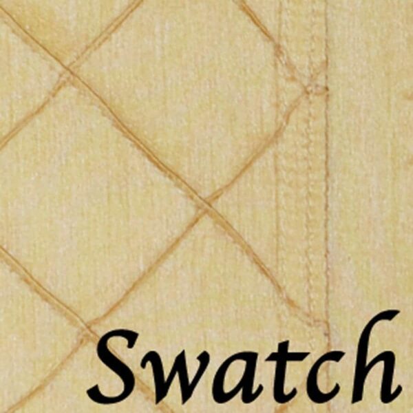 Sweet Pea Linens - Gold Pintucked Wedge-Shaped Placemats - Set of Two (SKU#: RS2-1006-K2) - Swatch