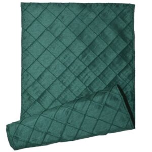 Sweet Pea Linens - Forest Green Shantung 72 inch Table Runner (SKU#: R-1024-K3) - Main Product Image