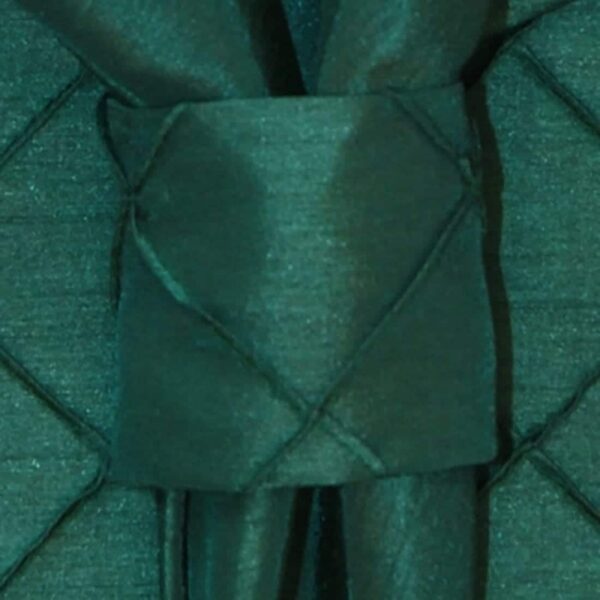 R-1030-K3-1 Sweet Pea Linens - Forest Green Pintucked Napkin Ring (SKU#: R-1030-K3) - Main Product Image