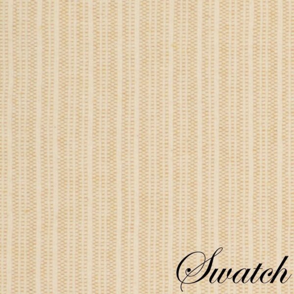 Sweet Pea Linens - Golden Yellow & Tan Canvas Striped Rectangle Placemats - Set of Two (SKU#: RS2-1002-R5) - Swatch