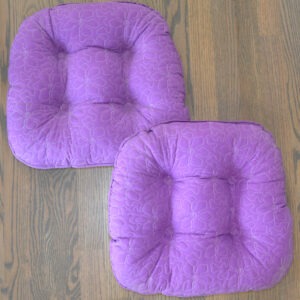 (Sample Sale) Purple Grip Bottom Cushion Set(Final Sale)