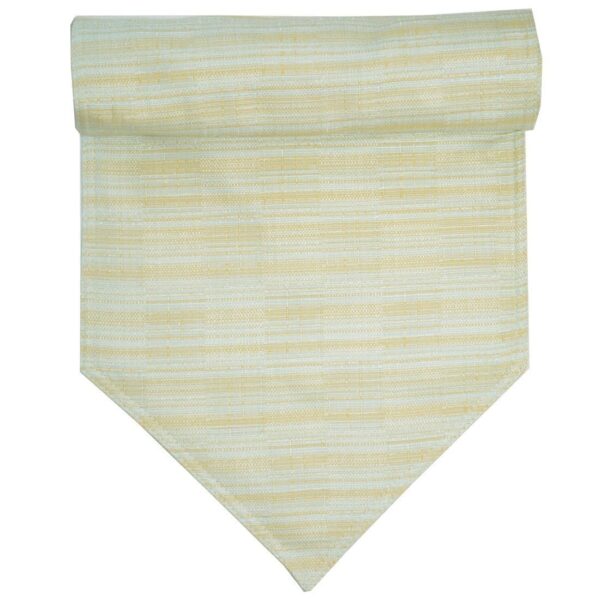 R-1020-U7-1 Sweet Pea Linens - Pale Blue Check Textured 54 inch Table Runner (SKU#: R-1020-U7) - Main Product Image