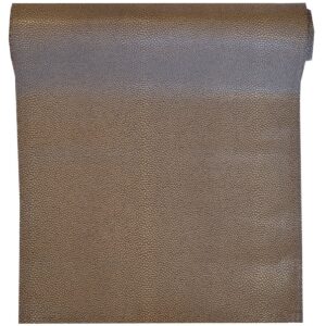 Sweet Pea Linens - Brown & Tan Dot Vinyl Wipe Clean 72 inch Table Runner (SKU#: R-1024-V2) - Main Product Image