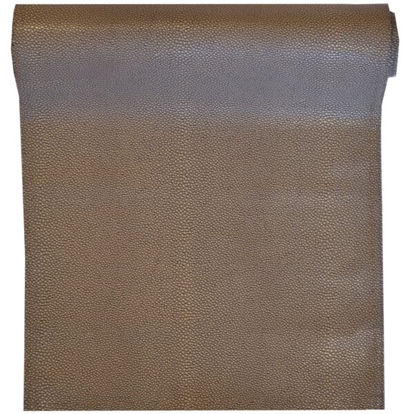 R-1024-V2-1 Sweet Pea Linens - Brown & Tan Dot Vinyl Wipe Clean 72 inch Table Runner (SKU#: R-1024-V2) - Main Product Image