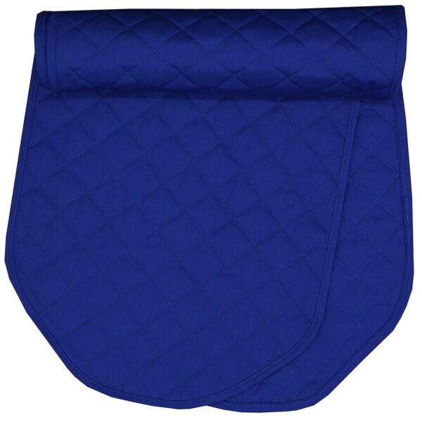 R-1021-Y11-1 Sweet Pea Linens - Solid Royal Blue Quilted 60 inch Table Runner (SKU#: R-1021-Y11) - Main Product Image